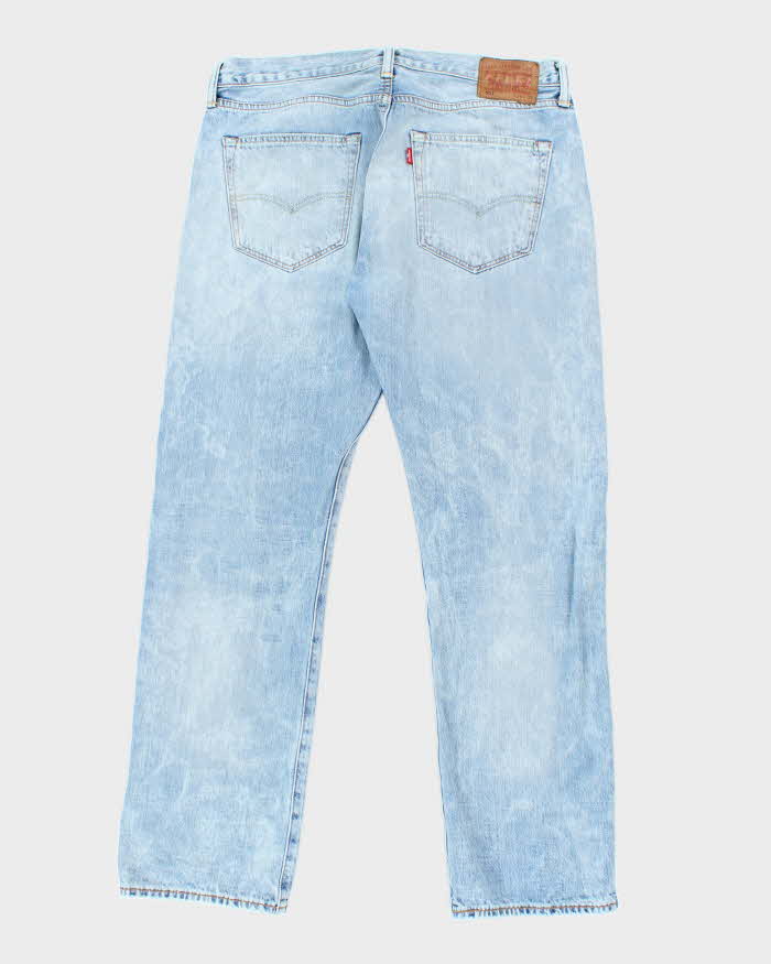 Vintage 90's Levi's 501 Blue Acid Wash Jeans - W34 L30