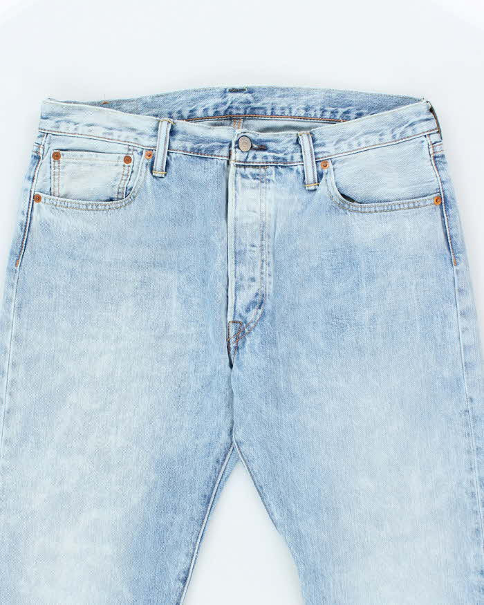 Vintage 90's Levi's 501 Blue Acid Wash Jeans - W34 L30