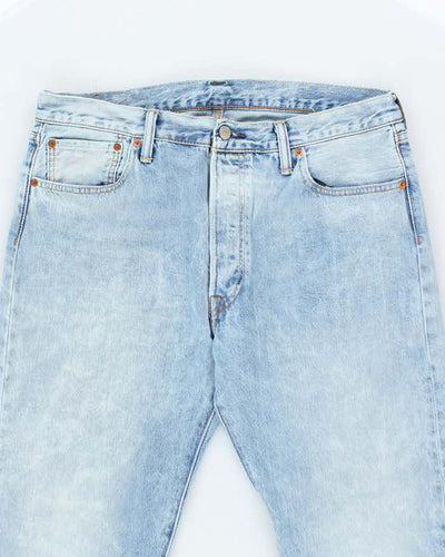 Vintage 90's Levi's 501 Blue Acid Wash Jeans - W34 L30