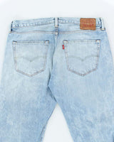 Vintage 90's Levi's 501 Blue Acid Wash Jeans - W34 L30