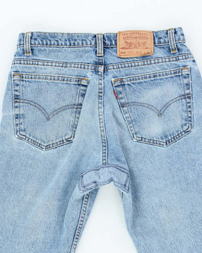 Vintage 90's Levi's 505 Blue Acid Wash Jeans - W30 L30