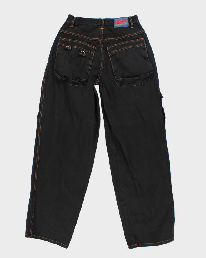 Vintage 90's Exhaust Baggy Wide Leg Dark Wash Jeans - W30 L31