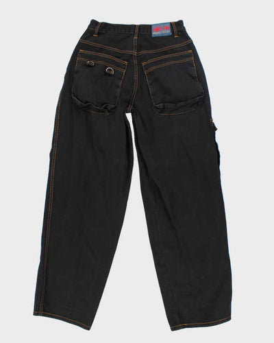 Vintage 90's Exhaust Baggy Wide Leg Dark Wash Jeans - W30 L31