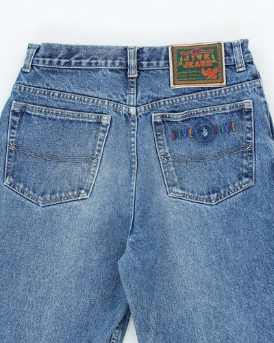 Vintage 90's Jive Tapered Dark Wash Denim Jeans - W30 L27