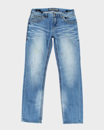 Vintage Y2k Affliction Gothic Style Relaxed Fit Jeans - W32 L30