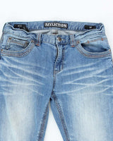 Vintage Y2k Affliction Gothic Style Relaxed Fit Jeans - W32 L30
