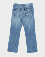 Vintage Y2K Rock &amp; Republic Light Wash Straight Fit Jeans - W30 L27
