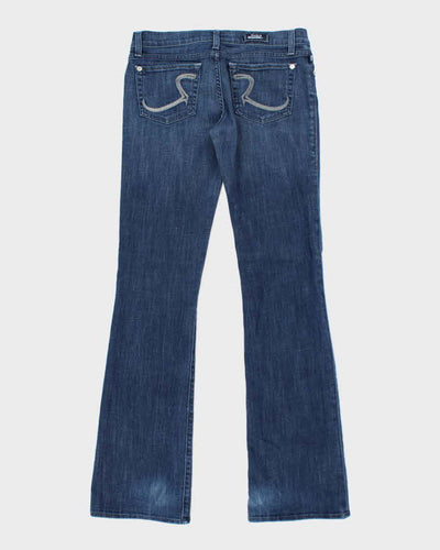 Vintage Y2K Rock & Republic Dark Wash Straight Flared Jeans - W28 L31