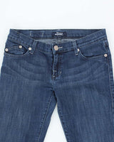 Vintage Y2K Rock &amp; Republic Dark Wash Straight Flared Jeans - W28 L31