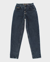 Vintage 90's Ikeda Dark Wash Regular Tapered Jeans - W26 L32