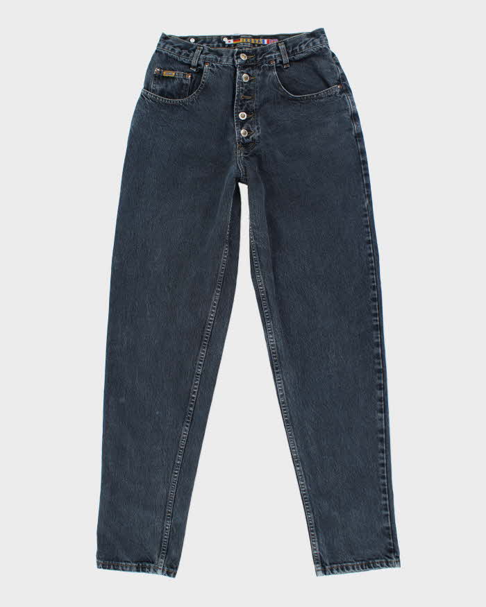 Vintage 90's Ikeda Dark Wash Regular Tapered Jeans - W26 L32
