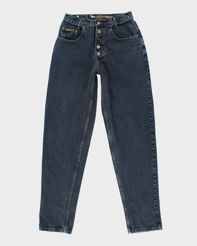 Vintage 90's Ikeda Dark Wash Regular Tapered Jeans - W26 L32