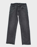 Vintage 90's Calvin Klein Grey Stone Wash Relaxed Fit Jeans - W32 L29