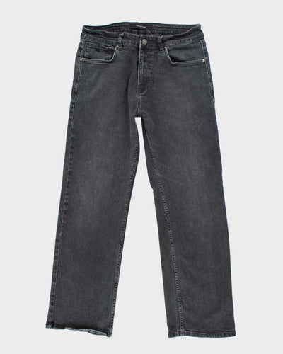 Vintage 90's Calvin Klein Grey Stone Wash Relaxed Fit Jeans - W32 L29
