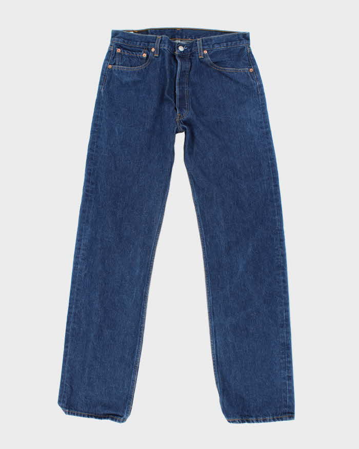 Vintage 90's Levi's 501 Dark Wash Denim Jeans - W32 L33