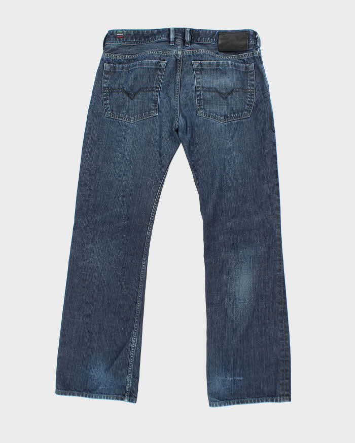 Vintage Y2K Diesel Straight Fit Dark Wash Jeans - W32 L30