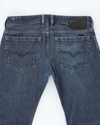 Vintage Y2K Diesel Straight Fit Dark Wash Jeans - W32 L30