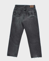 Vintage Wrangler Straight Leg Grey Stone Wash Jeans - W28 L27
