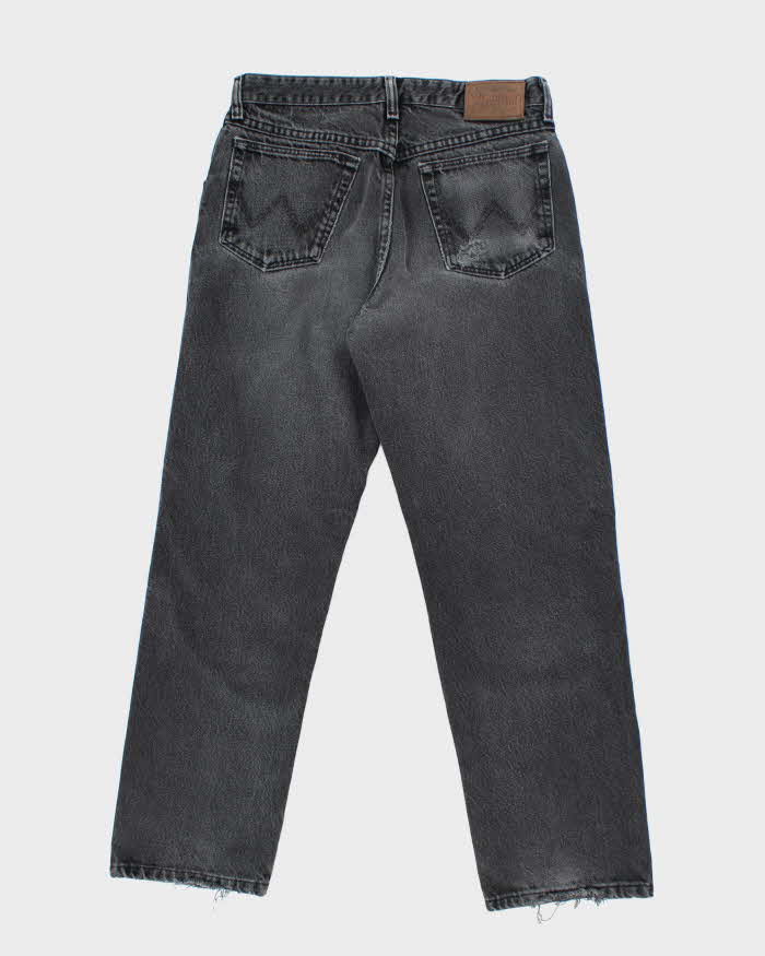 Vintage Wrangler Straight Leg Grey Stone Wash Jeans - W28 L27