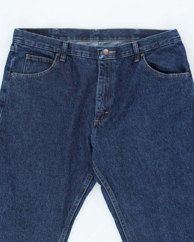 Vintage Wrangler Straight Leg Dark Wash Jeans - W36 L29