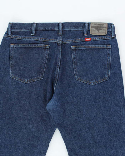 Vintage Wrangler Straight Leg Dark Wash Jeans - W36 L29