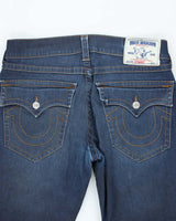 Vintage True Religion Straight Leg Dark Wash Jeans - W34 L27