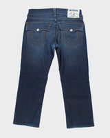 Vintage True Religion Straight Leg Dark Wash Jeans - W34 L27