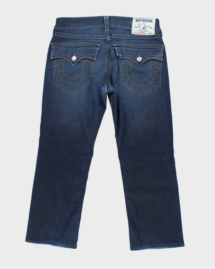 Vintage True Religion Straight Leg Dark Wash Jeans - W34 L27