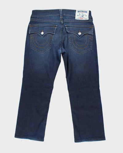 Vintage True Religion Straight Leg Dark Wash Jeans - W34 L27