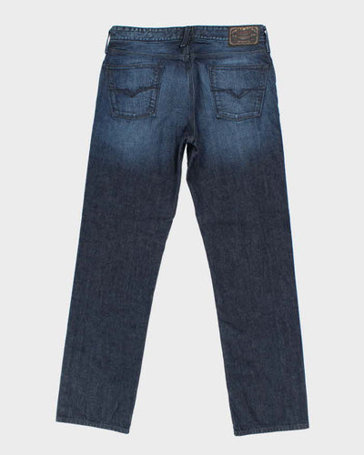 Vintage Guess Slim Straight Leg Dark Wash Jeans - W33 L33