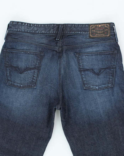Vintage Guess Slim Straight Leg Dark Wash Jeans - W33 L33