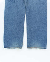 Vintage Y2K Tommy Hilfiger Wide Leg Light Wash Jeans - W34 L31