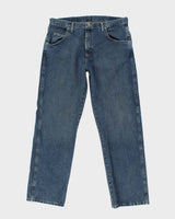 Vintage 2000's Wrangler Relaxed Fit Dark Wash Jeans - W36 L31