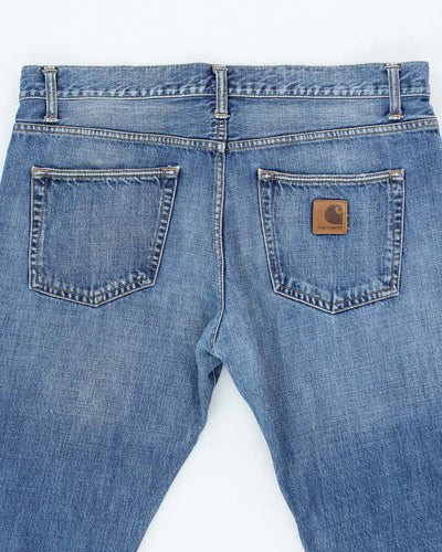 Vintage 90's Carhartt Heavyweight Medium Wash Denim Jeans - W36 L31