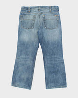 Vintage 90's Carhartt Baggy Medium Wash Denim Jeans - W34 L27
