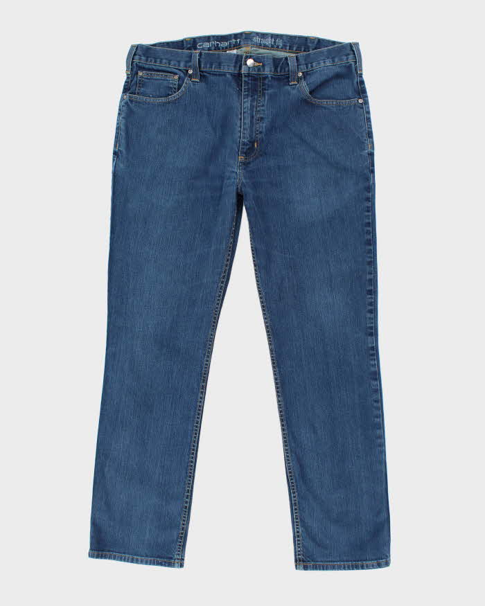 Vintage 90's Carhartt Straight Fit Dark Wash Denim Jeans - W36 L30