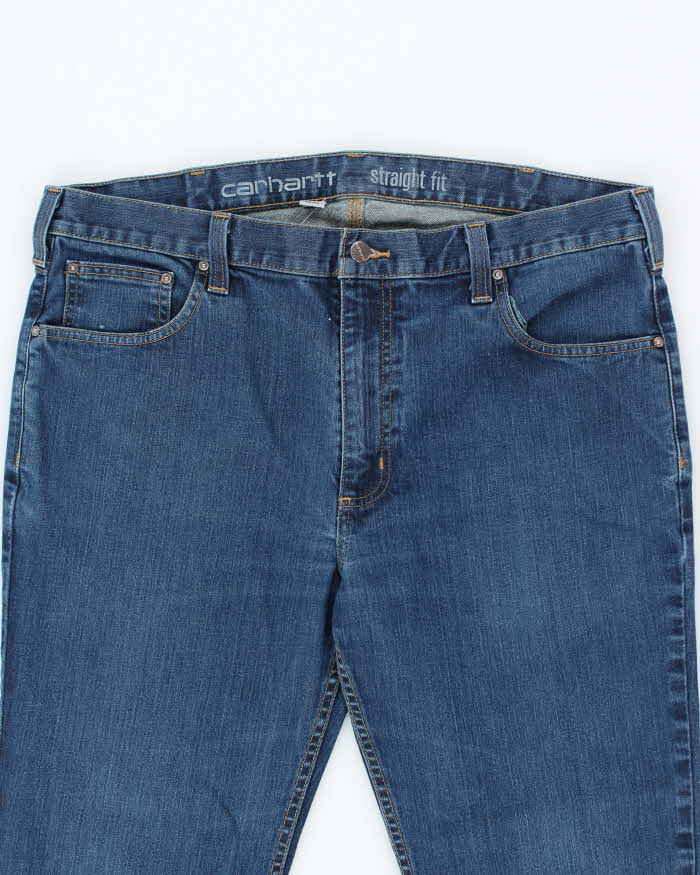 Vintage 90's Carhartt Straight Fit Dark Wash Denim Jeans - W36 L30