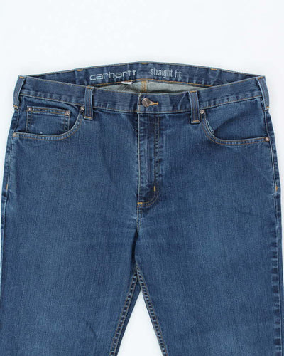 Vintage 90's Carhartt Straight Fit Dark Wash Denim Jeans - W36 L30