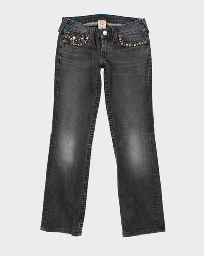 Vintage Y2K True Religion Studded Skinny Jeans - W28 L28