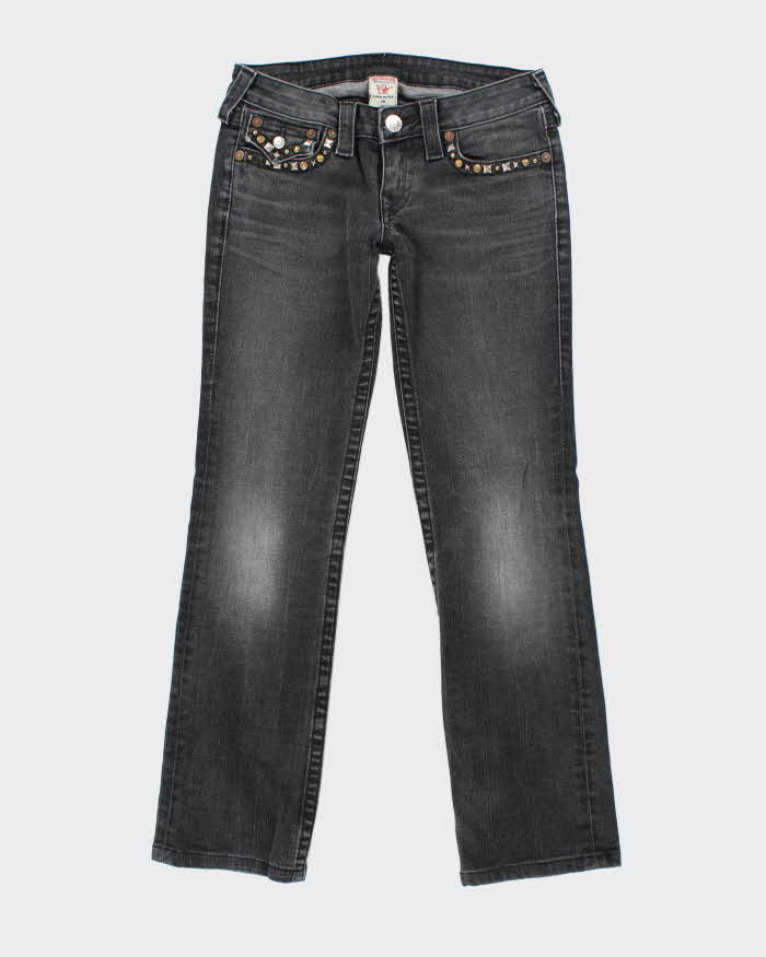 Vintage Y2K True Religion Studded Skinny Jeans - W28 L28