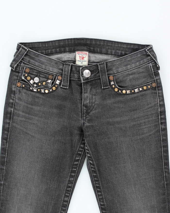 Vintage Y2K True Religion Studded Skinny Jeans - W28 L28