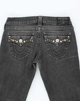 Vintage Y2K True Religion Studded Skinny Jeans - W28 L28