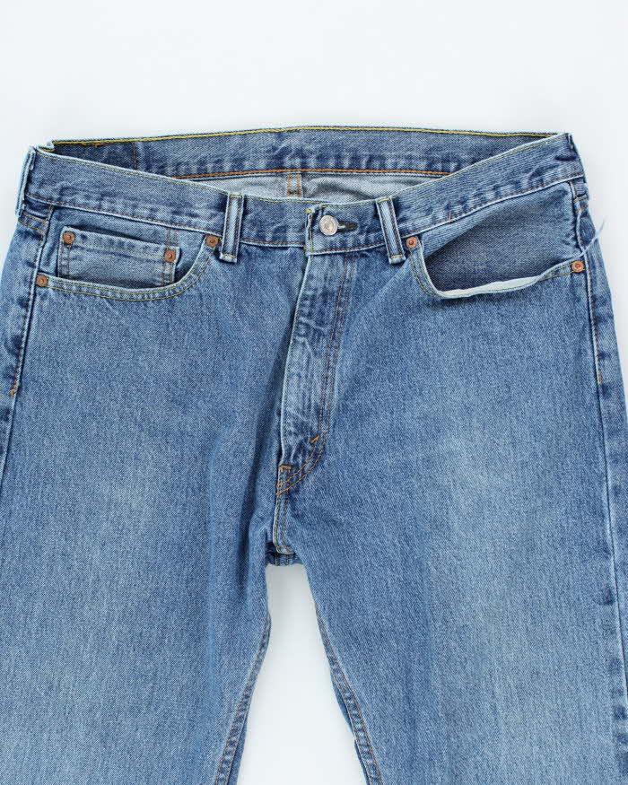Vintage 90's Levi's 505 Regular Fit Medium Wash Jeans - W36 L29