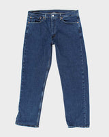 Vintage 90's Levi's 505 Regular Fit Dark Wash Jeans - W36 L30