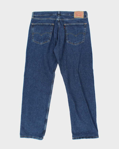 Vintage 90's Levi's 505 Regular Fit Dark Wash Jeans - W36 L30