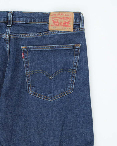 Vintage 90's Levi's 505 Regular Fit Dark Wash Jeans - W36 L30