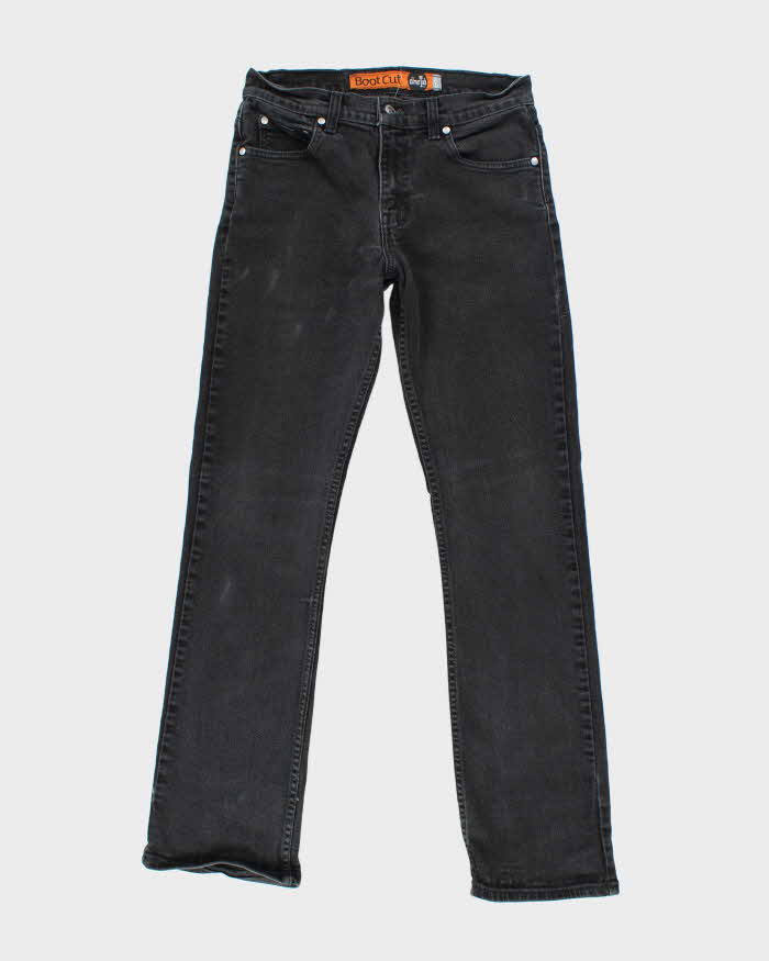 Vintage 90's Levi's Silvertab Bootcut Grey Stone Wash Jeans - W28 L30