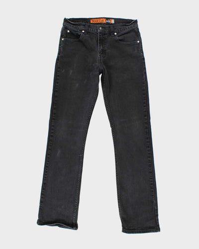 Vintage 90's Levi's Silvertab Bootcut Grey Stone Wash Jeans - W28 L30
