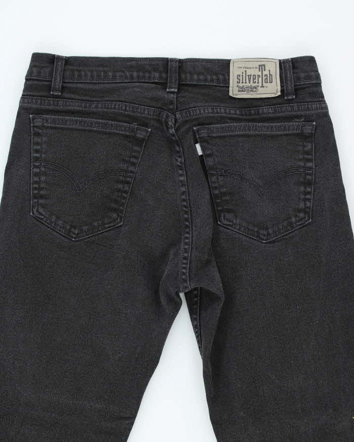 Vintage 90's Levi's Silvertab Bootcut Grey Stone Wash Jeans - W32 L33