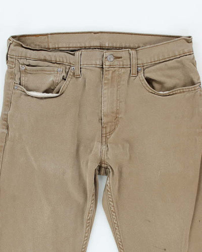 Vintage 90's Levi's 502 Brown Wash Jeans - W34 L27